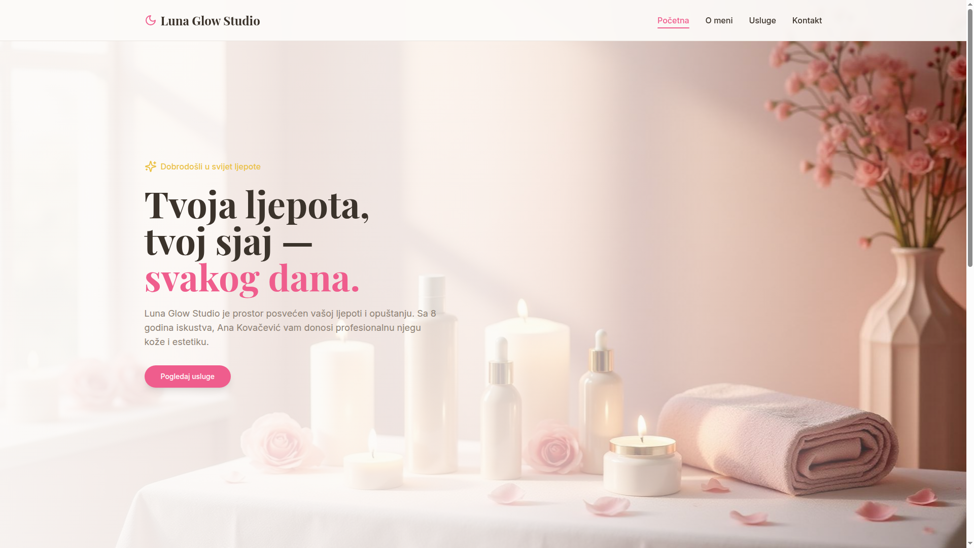 LunaGlow Beauty Salon